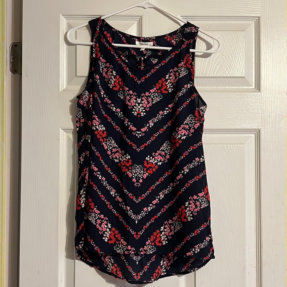 Women’s Maurices Small Floral Blouse Tank Top